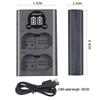 ENEGON Dual LED Charger for Nikon EL15a Camera Including Nikon and Z5 EN-EL15 EN-EL15c, EL15b, Batteries, D7100, D750, D7000, D7200, D600, D810a, Zf,