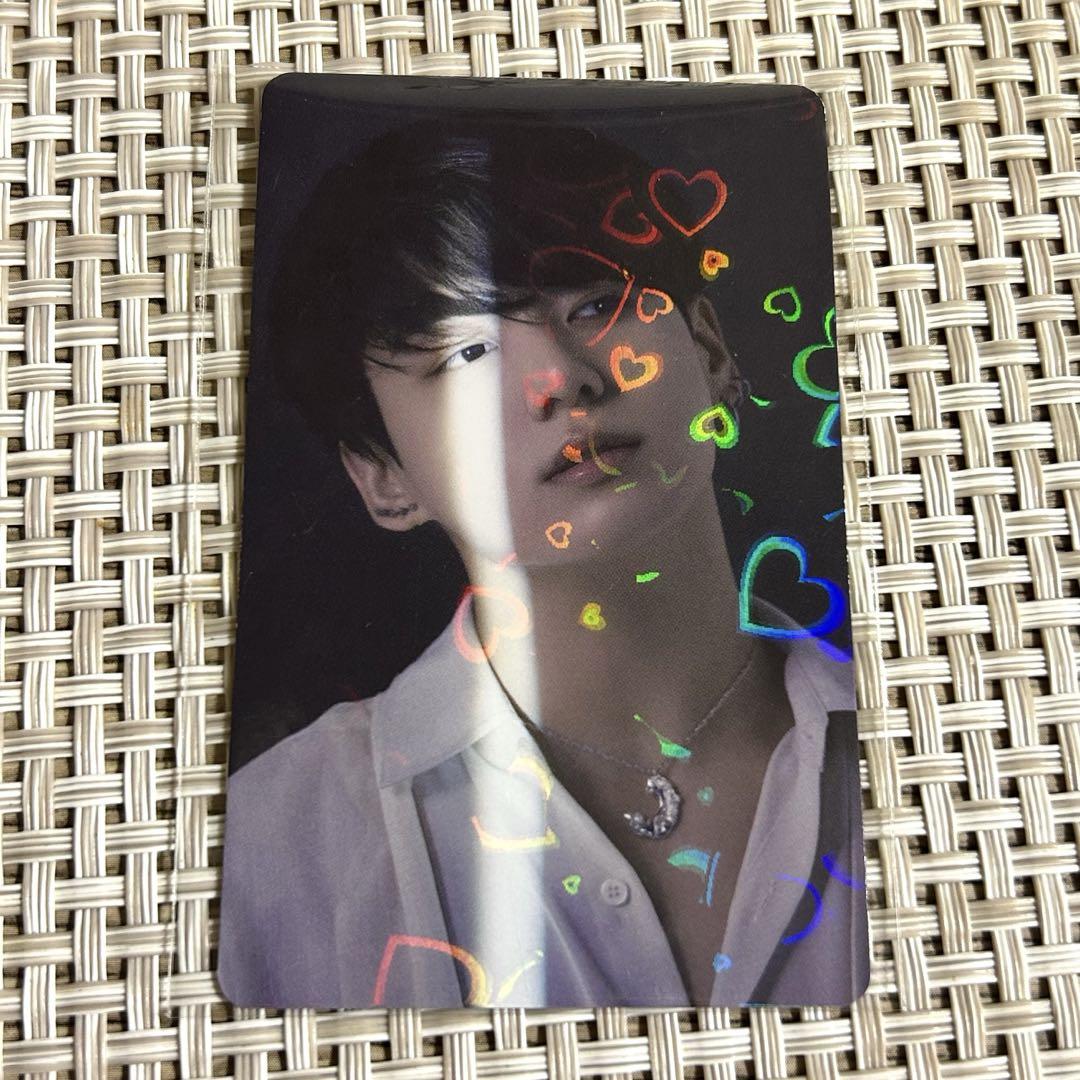 

[USED] BTS PROOF Trading Card Jungkook JPFC Heart Holo