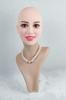 Figurenkopf Nur Hochwertiger TPE-Kopf Nur Kopf Perückentyp 2 Arten der Verbindung Perückentyp Kurzes Haar Nicht #212-Blond (Ständer inklusive)