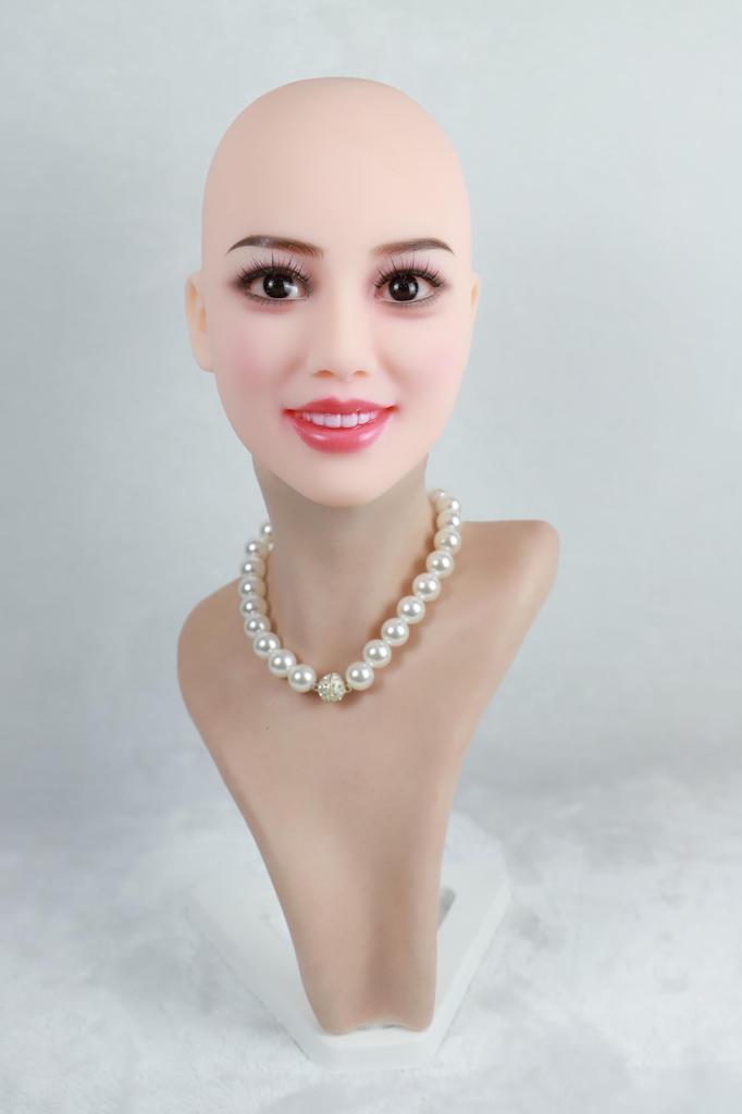 Figurhuvud Endast Högkvalitativt TPE-huvud Huvud Endast Peruktyp 2 Typer av Anslutning Peruktyp Kort Hår Inte #212-Blond (Stativ ingår)