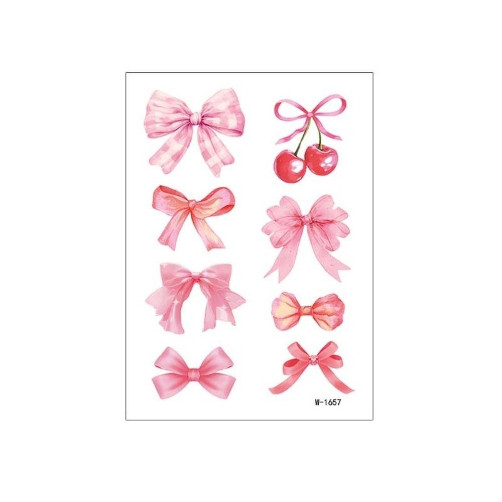 Leopard Print Valentine Day Kiss Lip Stickers Disposable Makeup Stickers Live House