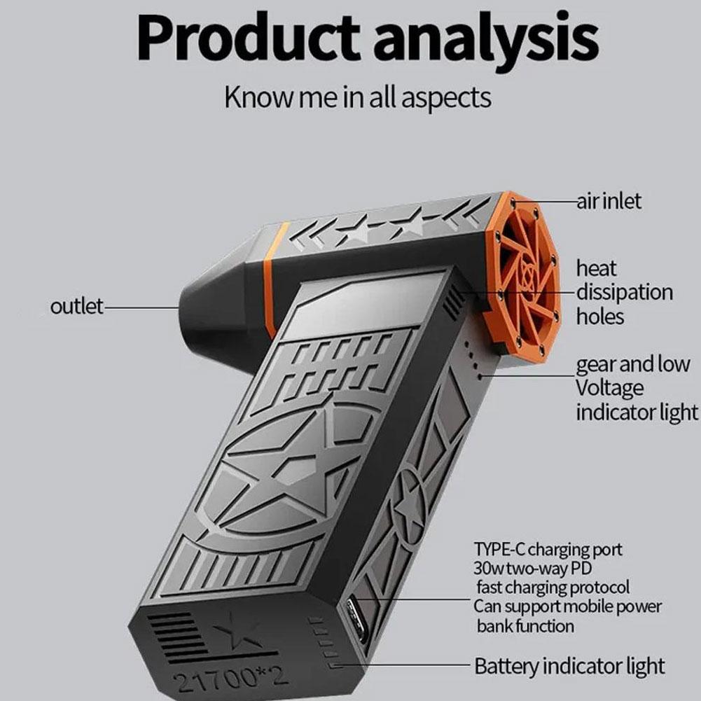 8000mAh Car Vacuum Cleaner Cordless Powerful Wireless Car Cleaner HandHeld Portable Turbo Blower Vacuum Cleaner Home Appliance