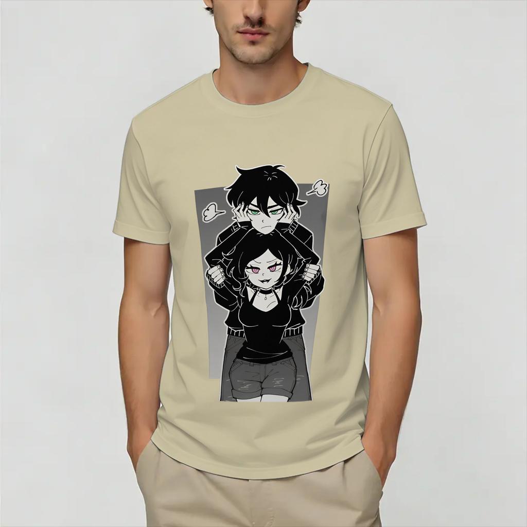 The Coffin Of Andy And Leyley Pure Cotton T Shirt For Unisex Beach T Shirts Crew Neck Hip Hop Tee Shirt Plus Size Pattern Clothes