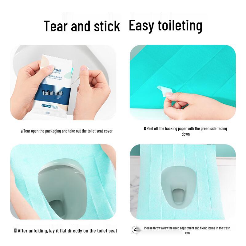 BADIGAO Disposable Toilet Seat Covers