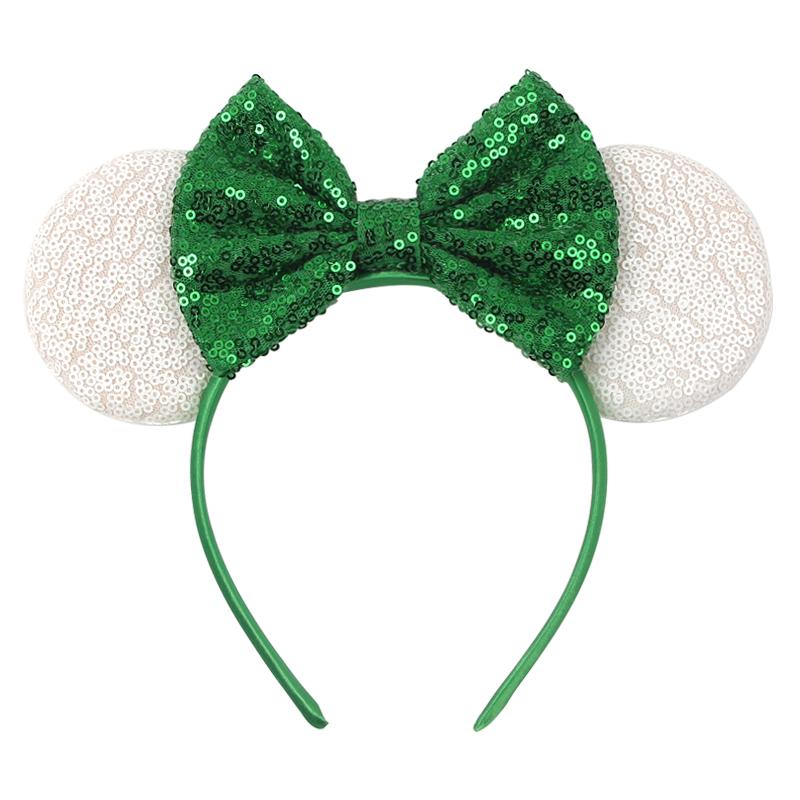 Disney Glänzendes Schloss Mausohren Stirnband Jungen Mädchen Festival Party Cosplay Haarband Frauen DIY Haarschmuck Cartoon Geschenk