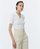 KIMDOH Wing Collar Knit Top White
