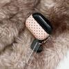 Fashion Simple Black Polka Dot Transparent Silicone Shockproof Earphone Case for AirPods 2 3 4 Pro3 With Pendant Fall Protection