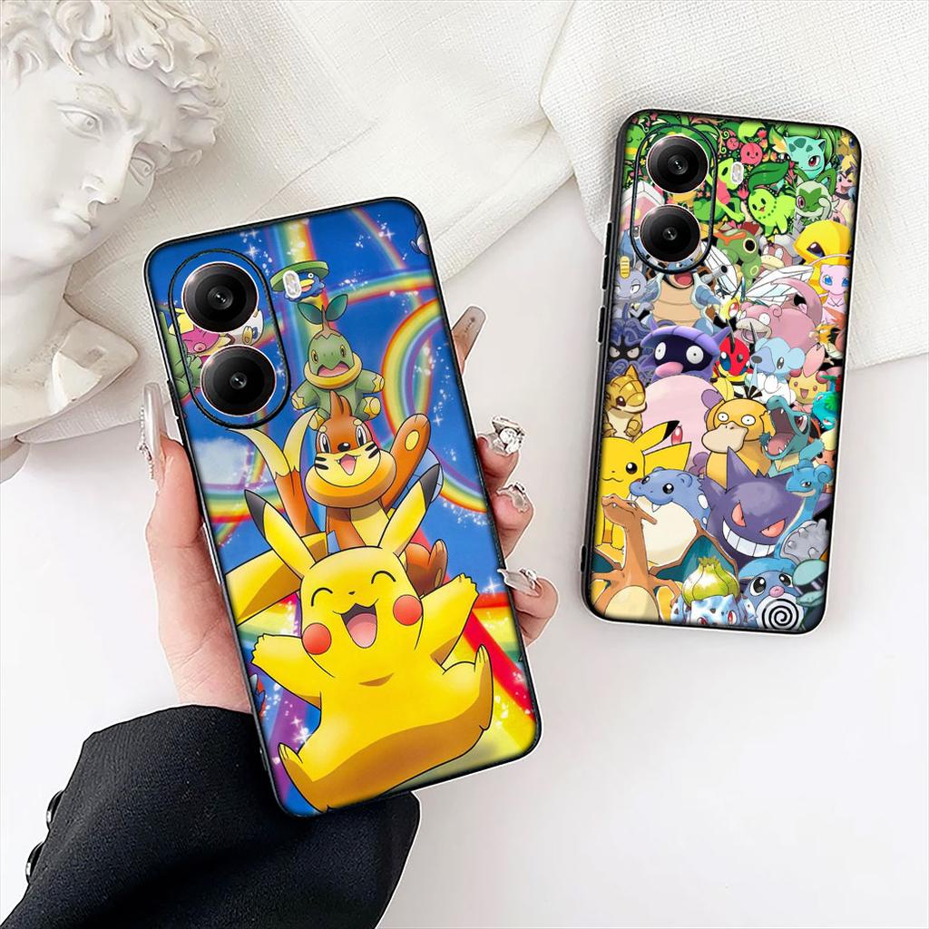 Squirtle P-Pikachus P-Pokemons Phone Cover for Samsung Galaxy A06 A05 A14 A50 A51 A52 A12 A13 A23 A70 A07 A25 A26 A72 A56 Case