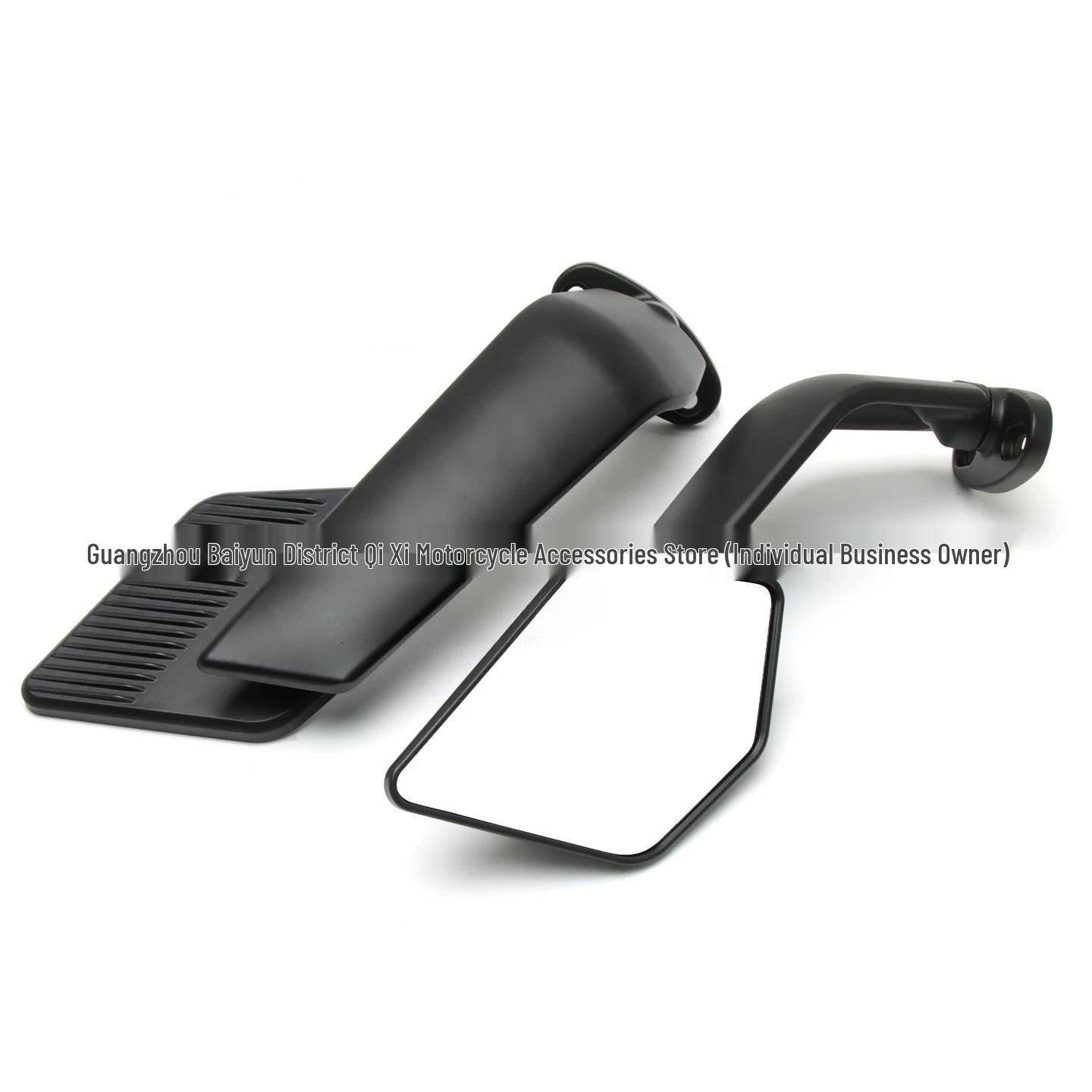 

Zhang Xue 500RR Foldable Anti-Glare Windshield Rearview Mirror & Wind Deflector for Sports Cars As Shown