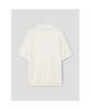 8SECONDS Formal Half-Zip Collared Neck Short Sleeve Knit Ivory