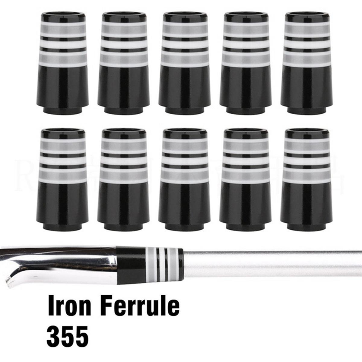 BAAU 20Pcs Golf Ferrules for 0.355 Tip Irons Shaft Sleeve Golf Iron Club Ferrules Replacement NONE