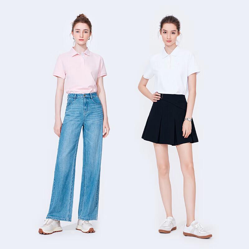 Navigare Women's Casual Polo Short Sleeve T-Shirt