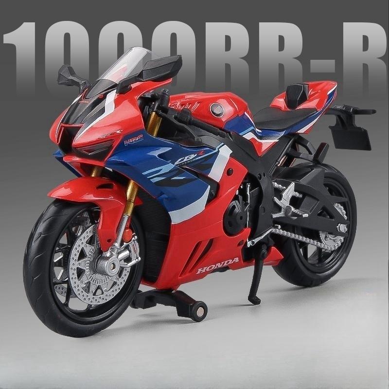 1/12 Scale Honda CBR 1000RR Fireblade Toy Motorcycle RMZ City Diecast Metal Model 1:12 Racing Miniature Collection Gift for Boy Kid