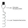 Spiral Ground Anchor High Durability Rust-proof Metal Tent Trampoline Ground Stake Spiral Anchor