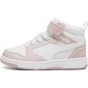 Rebound V6 Fashion Comfortable Versatile Mid-Top Kids Sneakers Kids Sneakers White Pink 393832-20