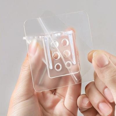 Pioli di supporto per mensola adesivi da 2 pezzi per supporto per mensola dell'armadio dell'armadio della camera da letto della cucina