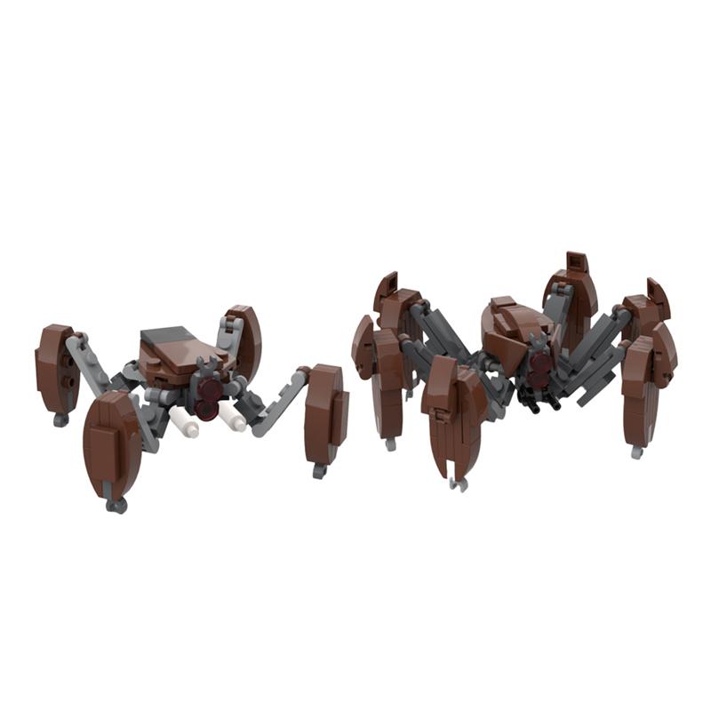 Buildmoc Space Wars Movie Crab Robots Figure 219PCS Bricks MOC Set Building Blocks Kits Toys for Children Kids Gifts Toy Animals