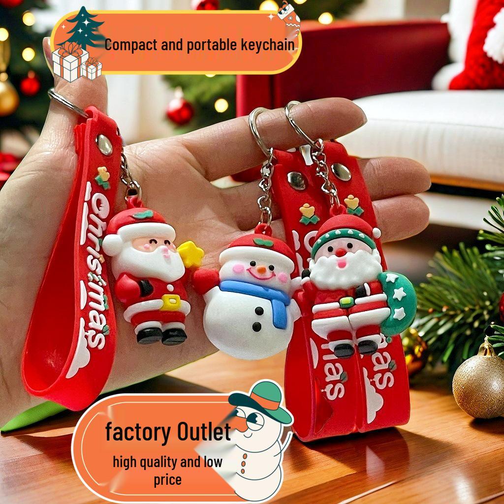 Adorable Santa Claus Christmas Keychain | Portable & Exquisite Gift