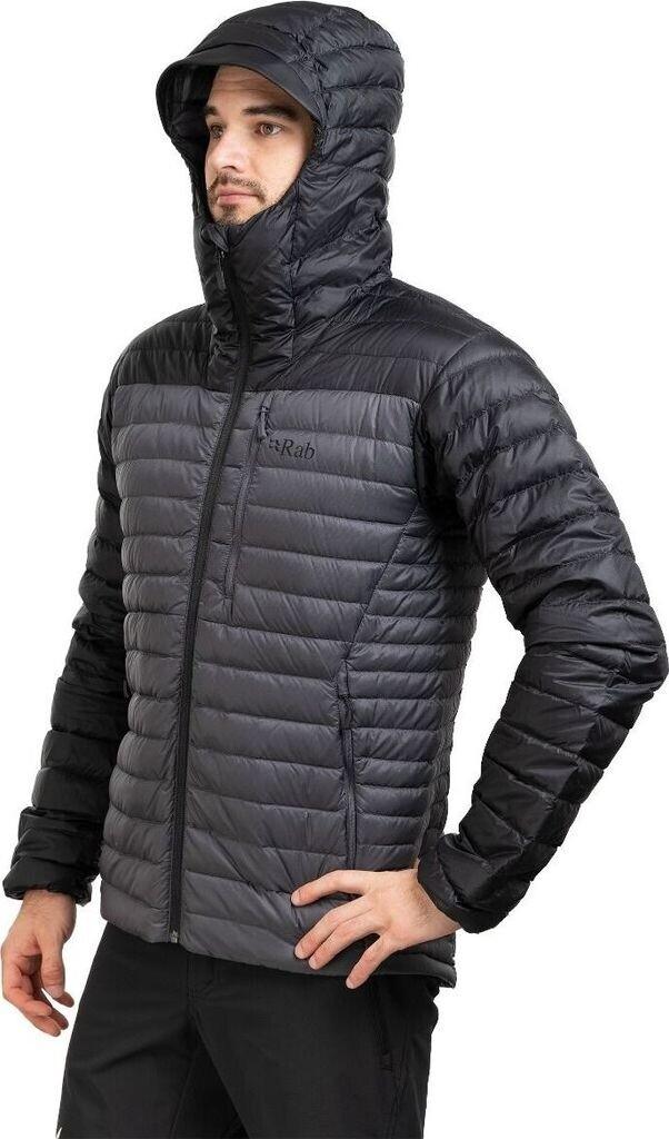 Jacket Rab Microlight Alpine Down Jacket Men Black/graphene