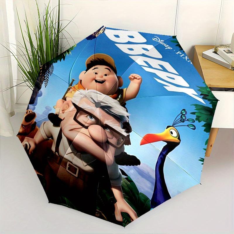 

Disney Pixar Up Balloon House Cartoon Umbrella, Portable 3-Fold Compact Umbrella, Suitable for Camping, Hiking and Travel, Ideal Easter Birt