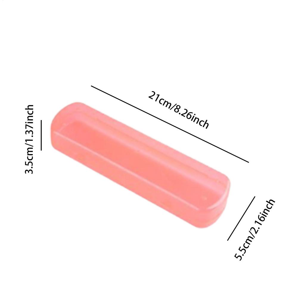 Toothbrush Case For Traveling Toothbrush Travel Case Portable Breathable Candy-Colored Multifunctional Toothpaste Storage For