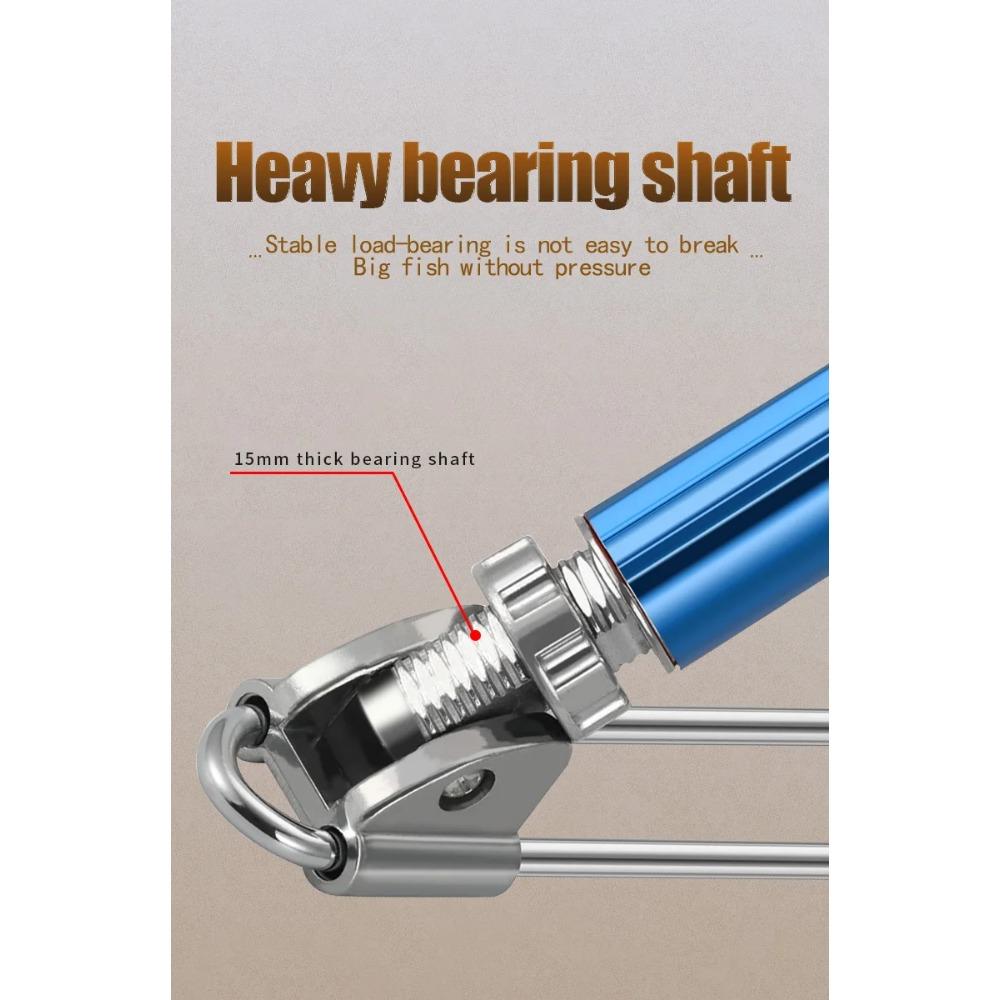 Stainless Steel Fishing Rod Holder 180° Adjustment Fishing Bracket Multifunctional Fishing Supply Ground Insert Holder