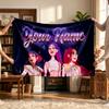 Kpop Dívčí Skupina (18) Personalizovaná deka se jménem Měkký útulný dárek na pohovku postel gauč Dekorace do domácnosti