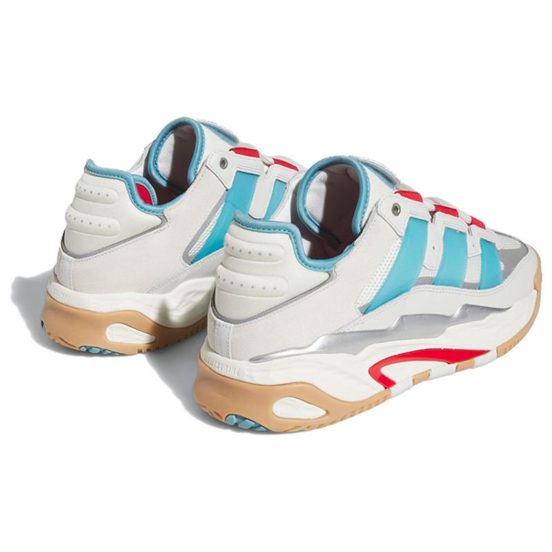 Adidas Niteball Shoes 'Crystal White Preloved Blue' Sneakers FZ5798