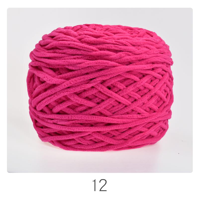 Chunky Ice Silk Yarn for Hand-Knitting: Ideal for Sweaters, Scarves, Bags, Crochet Dolls, and Hooked Shoes