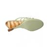 Salvatore Ferragamo Anemone Leather Wedge Sandal Green