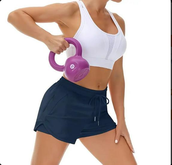 Women's 5" Quick-Dry Lightweight Running Shorts with Zipper
