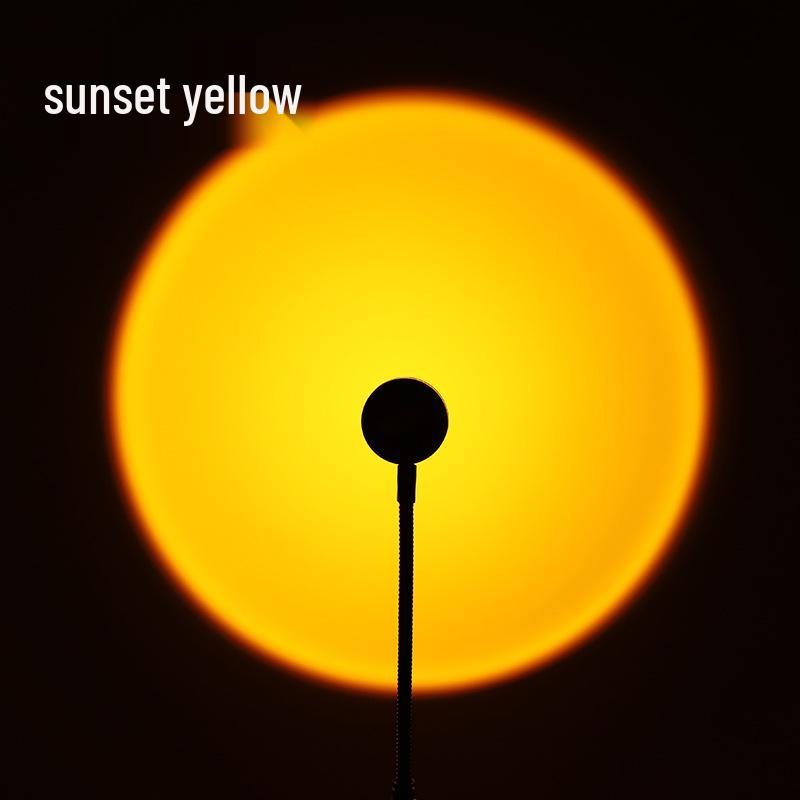 

Проекционный свет «Радуга на закате»: Креативная USB-лампа для атмосферы с семицветными вариантами для живых фонов