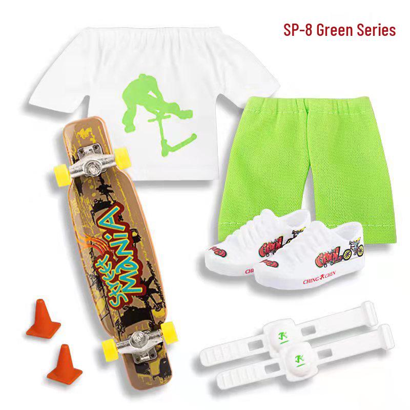Mini Finger Shoes & Scooter Set with Finger Pants - Patent Protected, Authenticity Ensured