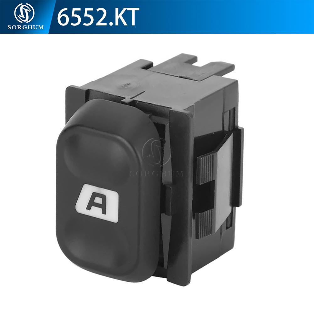SORGHUM 6552.KT For Citroen Xsara N2 Xsara N1 Xsara Power Electric Car Window Control Switch Button Interior Accessories 655482 6552.KT