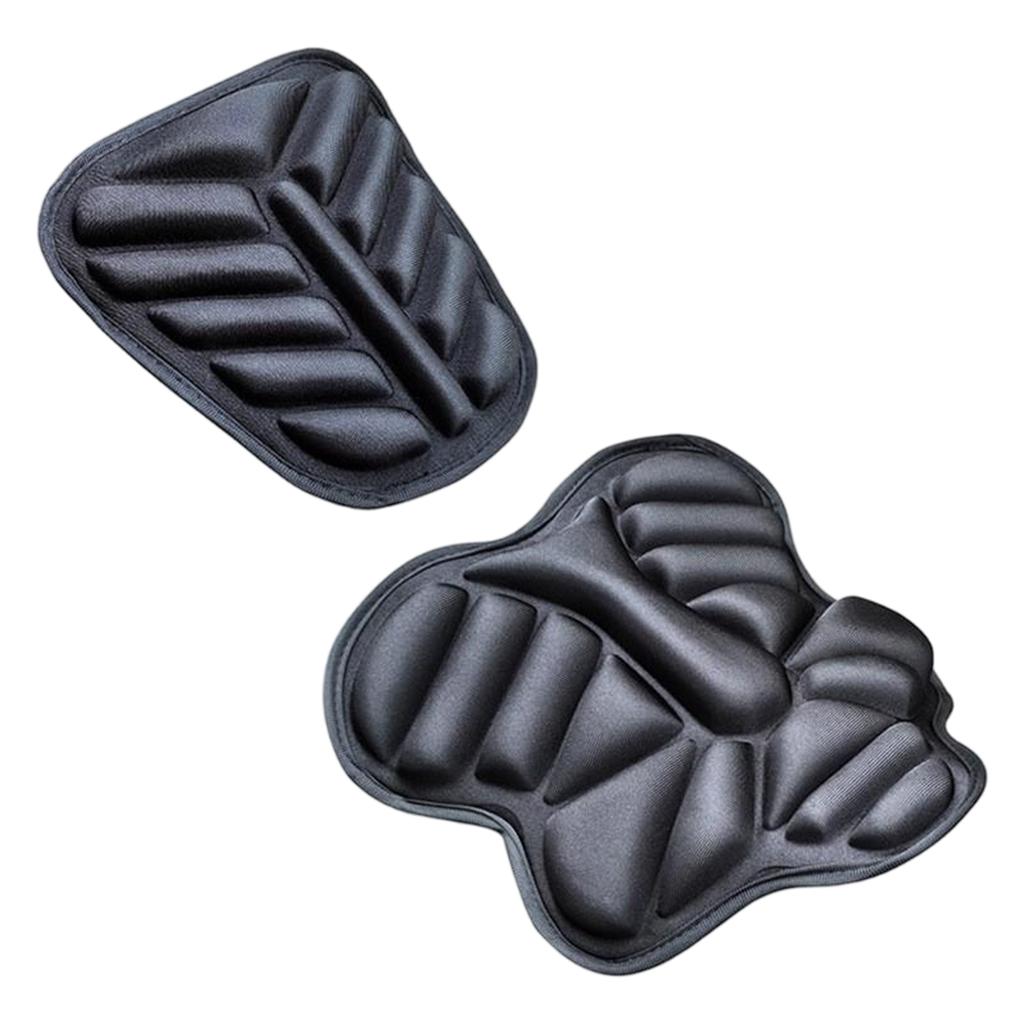 Motorcycle 3D Shock Absorbing Seat Cushion Long Distance Riding Gear Comfortable Durable Foam Padding for Motorbike Seats