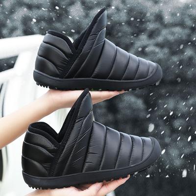 Fashion Winter Women Waterproof Snow Boots Lightweight Women Ankle Boots Sneakers Outdoor Sandproof Couple Warm Cotton Boot Botas Mujer