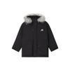 (WMNS) Warm Long Down Jacket Asia Sizing 'Black Grey' Women's AWJ24305-BK