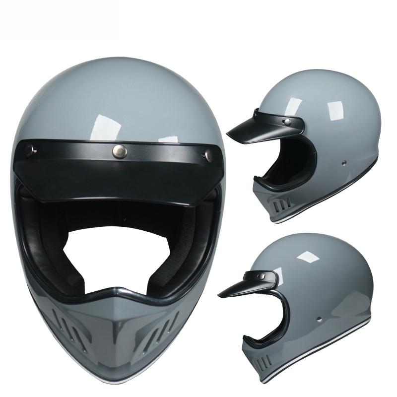 Motorcycle Helmet Full Face Casco Moto Helmet Vintage Chopper Retro Helmet Capacete De Motocicleta