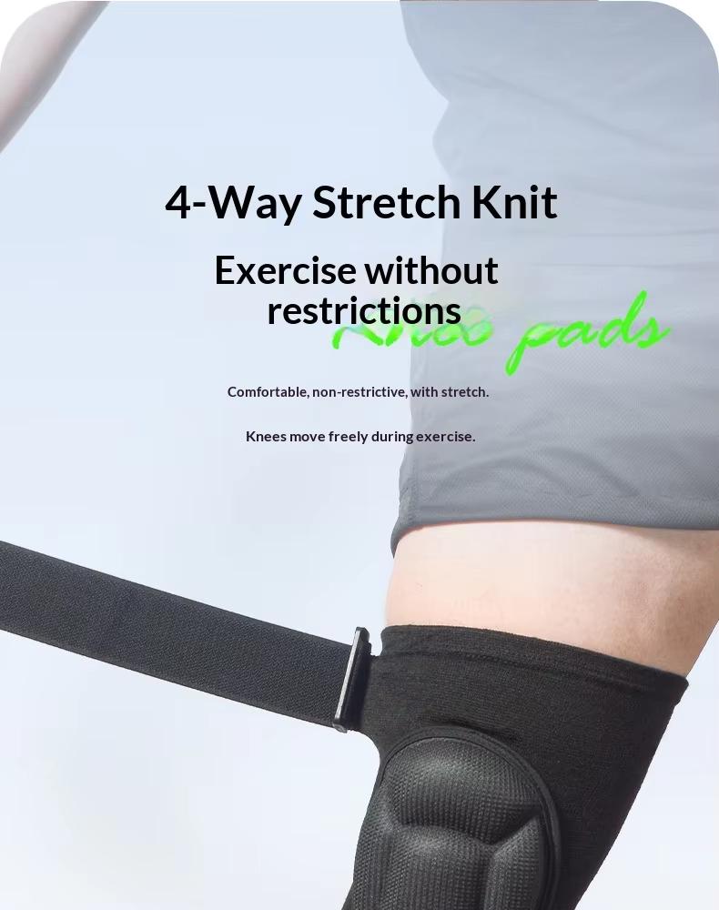 Kneepad High-density Knitted Turtle Thickened Running Sports Mountaineering Drop Resistance Protective Gear