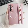 With Protector Glass For Samsung Galaxy Z Fold 8 7 6 5 4 TriFold Case Magnetic Wireless Charging Cover Shockproof Armor Film Pen