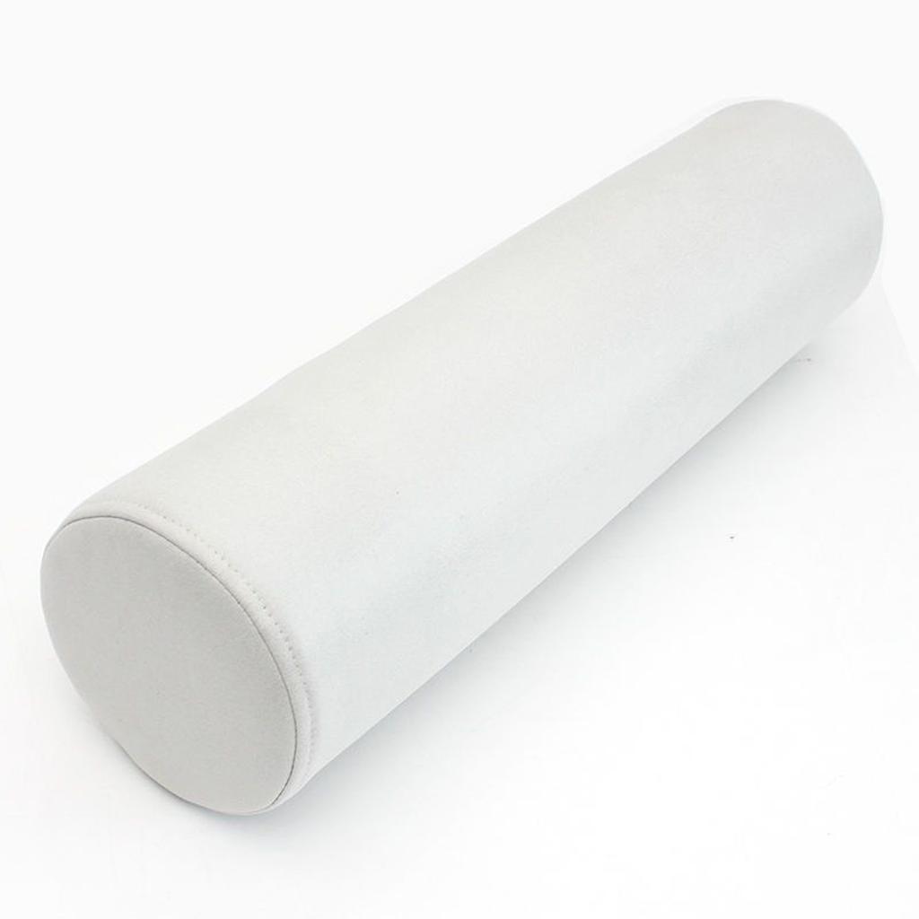 Roll Pillow,Tube Microbead Bolster Pillow With Stay,Cylindrical Pillow Comfortable Roll Pillow Microbead Jelly Bed Pillow Tube Pillow Cushion For Head