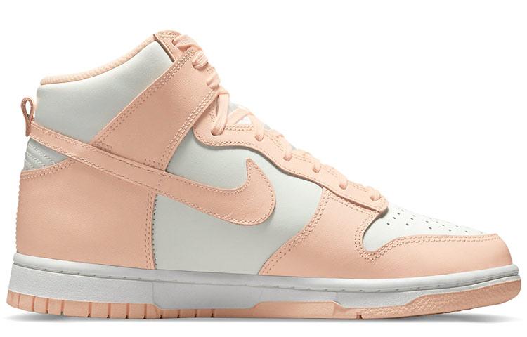 Nike Dunk High Sail Crimson Tint Women's DD1869-104