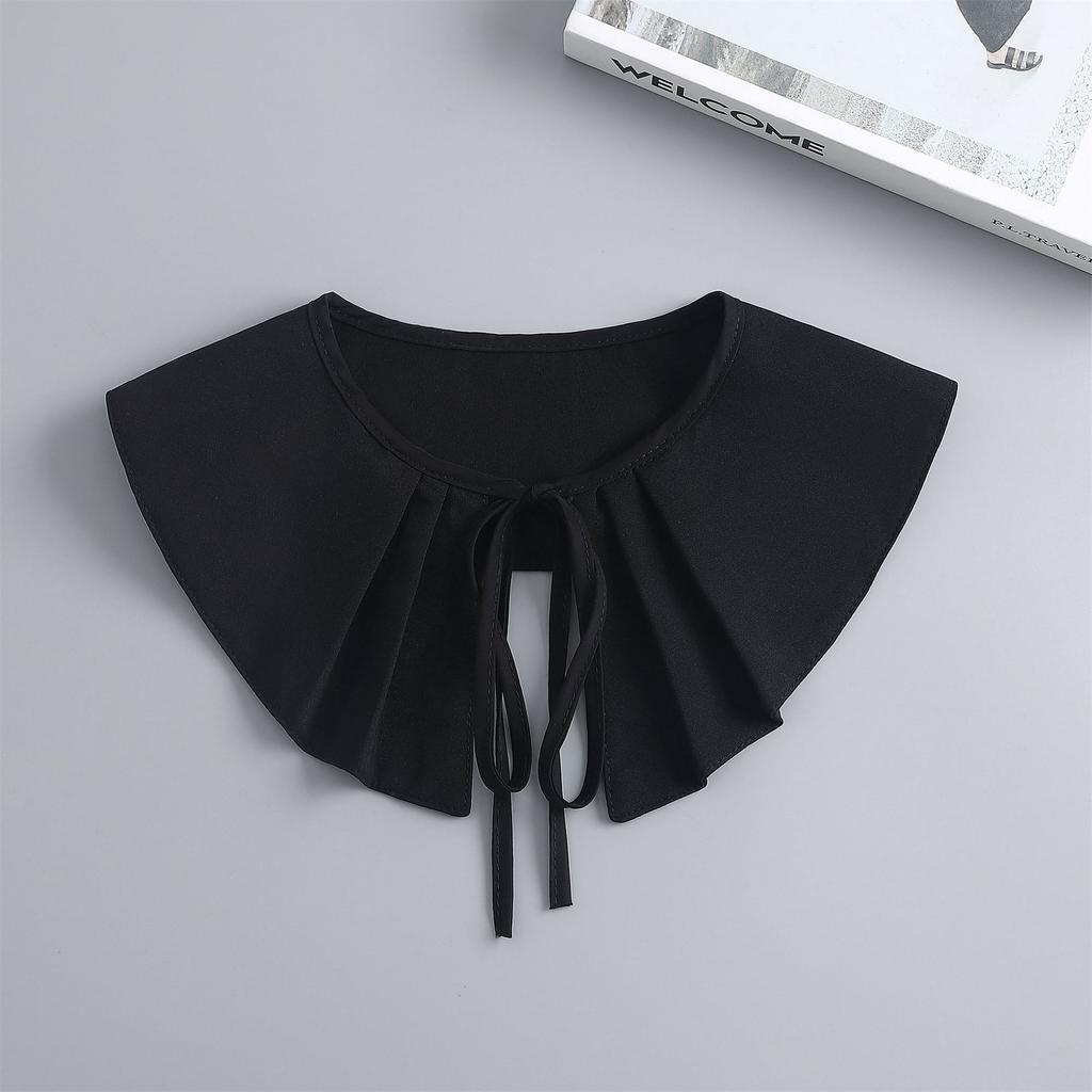 Women Summer Dress Fake Collar Small Shawl Blouse Doll Collar Detachable Shirt Collar Blouse Top False Collars For Women