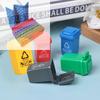 5 Stück/Set Neu 1:12 Puppenhaus Miniatur Mülleimer Modell Zubehör Möbel Spielzeug