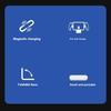 IPEGA PG-P5P19 For Sony PS5 Portal Charging Stand Foldable Charger Dock with Magnetic Connector