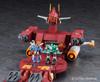 Hasegawa Combat Mecha Xabungle Second Generation Iron Gear Scale Plastic Model 64813 1/500 (Robot)