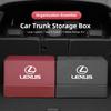 Suede Nappa Leather Large Capacity Trunk Storage Box For Fsport GS GX IS LS LX CT LC RC LBX NX RX 350h 450h ES UX 300e