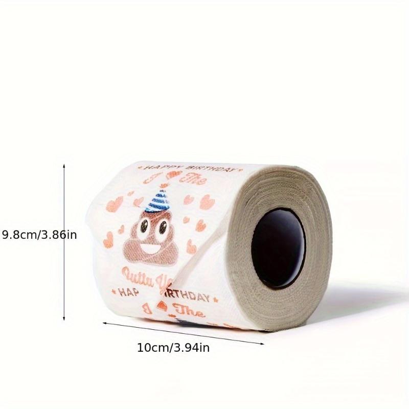 

2 шт. С Днем рождения прикол туалетная бумага прикольные подарки для женщин подарки на 60-летие для мужчин 3-слойные смешные рулоны туалетной бумаги прикольная туалетная бумага