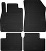 Set of Rubber Mats For: Nissan Micra K13 Hatchback (from 2010 To 2016)
