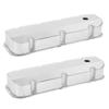 2pcs Aluminum Polished Valve Covers GH?4412 Car Accessories Replacement for Chevy Big Block BBC 396